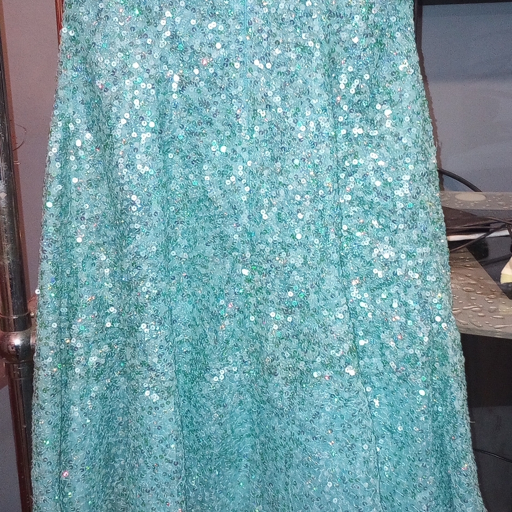 Grace Aqua Blue Dress